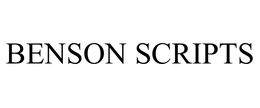 BENSON SCRIPTS