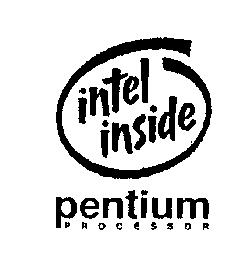 INTEL INSIDE PENTIUM PROCESSOR