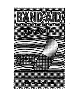 BAND-AID ANTIBIOTIC BRAND ADHESIVE BANDAGES ANTIBIOTIC OINTMENT
 JOHNSON & JOHNSON