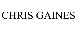 CHRIS GAINES