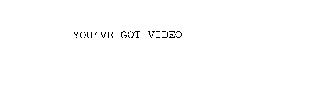 YOU'VE GOT VIDEO