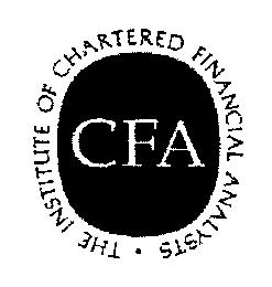 CFA THE INSTITUTE OF CHARTERED FINANCIAL ANALYSTS