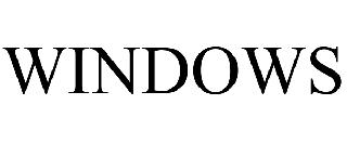 WINDOWS