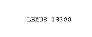 LEXUS IS300