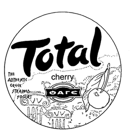 TOTAL CHERRY THE AUTHENTIC GREEK STRAINED YOGURT