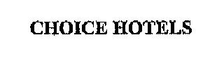 CHOICE HOTELS