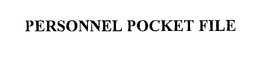 PERSONNEL POCKET FILE