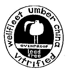WELLFLEET UMBER CHINA VITRIFIED OVENPROOF LEAD FREE