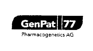 GENPAT 77 PHARMACOGENETICS AG