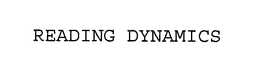 READING DYNAMICS