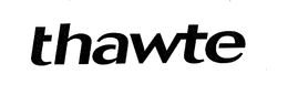 THAWTE