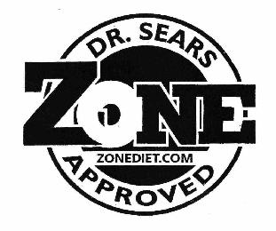 DR. SEARS ZONE APPROVED ZONEDIET.COM