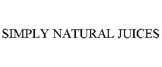 SIMPLY NATURAL JUICES