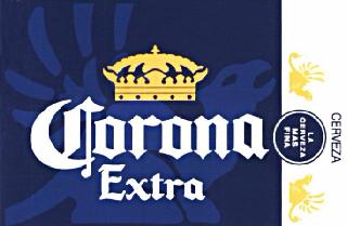 CORONA EXTRA CERVEZA LA CERVEZA MAS FINA