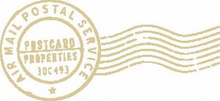 AIR MAIL POSTAL SERVICE POSTCARD PROPERTIES 30C493