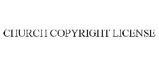 CHURCH COPYRIGHT LICENSE