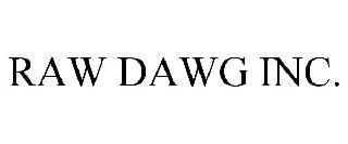 RAW DAWG INC.