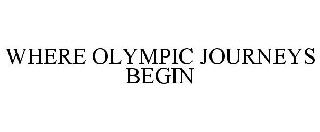 WHERE OLYMPIC JOURNEYS BEGIN