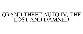 GRAND THEFT AUTO IV: THE LOST AND DAMNED