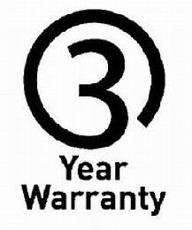 3 YEAR WARRANTY