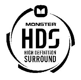 M MONSTER HDS HIGH DEFINITION SURROUND