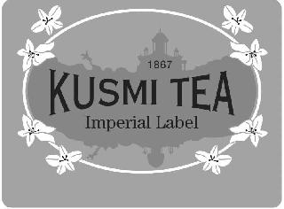 1867 KUSMI TEA IMPERIAL LABEL