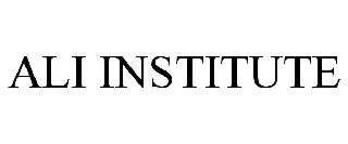 ALI INSTITUTE