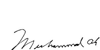 MUHAMMAD ALI