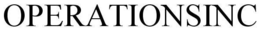 OPERATIONSINC