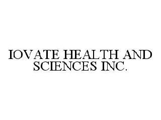 IOVATE HEALTH AND SCIENCES INC.