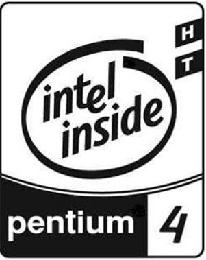 INTEL INSIDE PENTIUM 4 HT