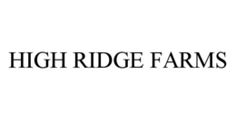 HIGH RIDGE FARMS