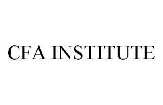 CFA INSTITUTE