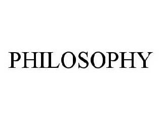 PHILOSOPHY