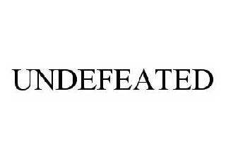 UNDEFEATED