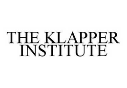 THE KLAPPER INSTITUTE
