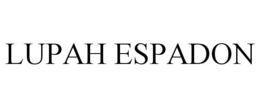LUPAH ESPADON