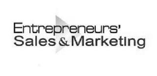 ENTREPRENEURS' SALES & MARKETING