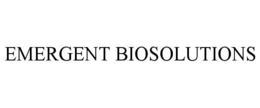 EMERGENT BIOSOLUTIONS