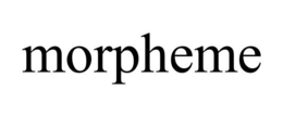 MORPHEME