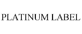 PLATINUM LABEL