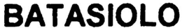 BATASIOLO