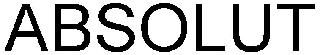 ABSOLUT