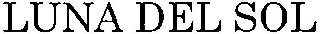 LUNA DEL SOL
