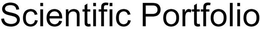 SCIENTIFIC PORTFOLIO