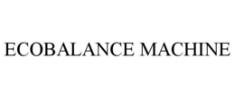 ECOBALANCE MACHINE