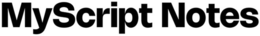 MYSCRIPT NOTES