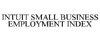 INTUIT SMALL BUSINESS EMPLOYMENT INDEX