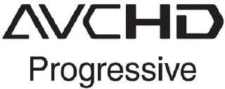 AVCHD PROGRESSIVE