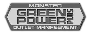 MONSTER GREEN POWER PLUS OUTLET MANAGEMENT